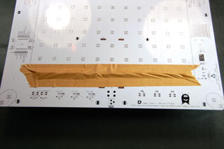 42ger-Classic-Platine: LEDs fixieren