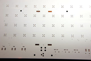 42ger-Classic-Platine: Variante 3 - rückseitige Lötpads