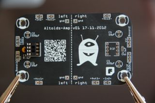 Altoids-Amp-Bausatz: Der Chip-Sockel