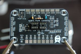 Atari-Punk-Console: Die IC-Sockel