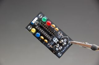 rechteckiger Hex-Pummer: Die LEDs