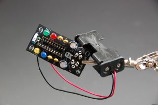 rechteckiger Hex-Pummer: Der Batteriehalter