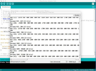 Mooncandle-Hack: IR-Codes debuggen