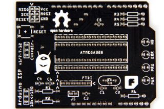 Arduino-ISP: Die Platine