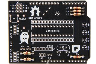 Arduino-ISP: Die Widerstände R1 und R2