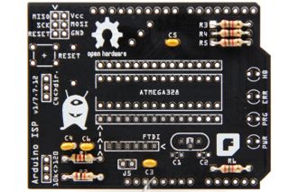 Arduino-ISP: Die Kondensatoren C3-C6